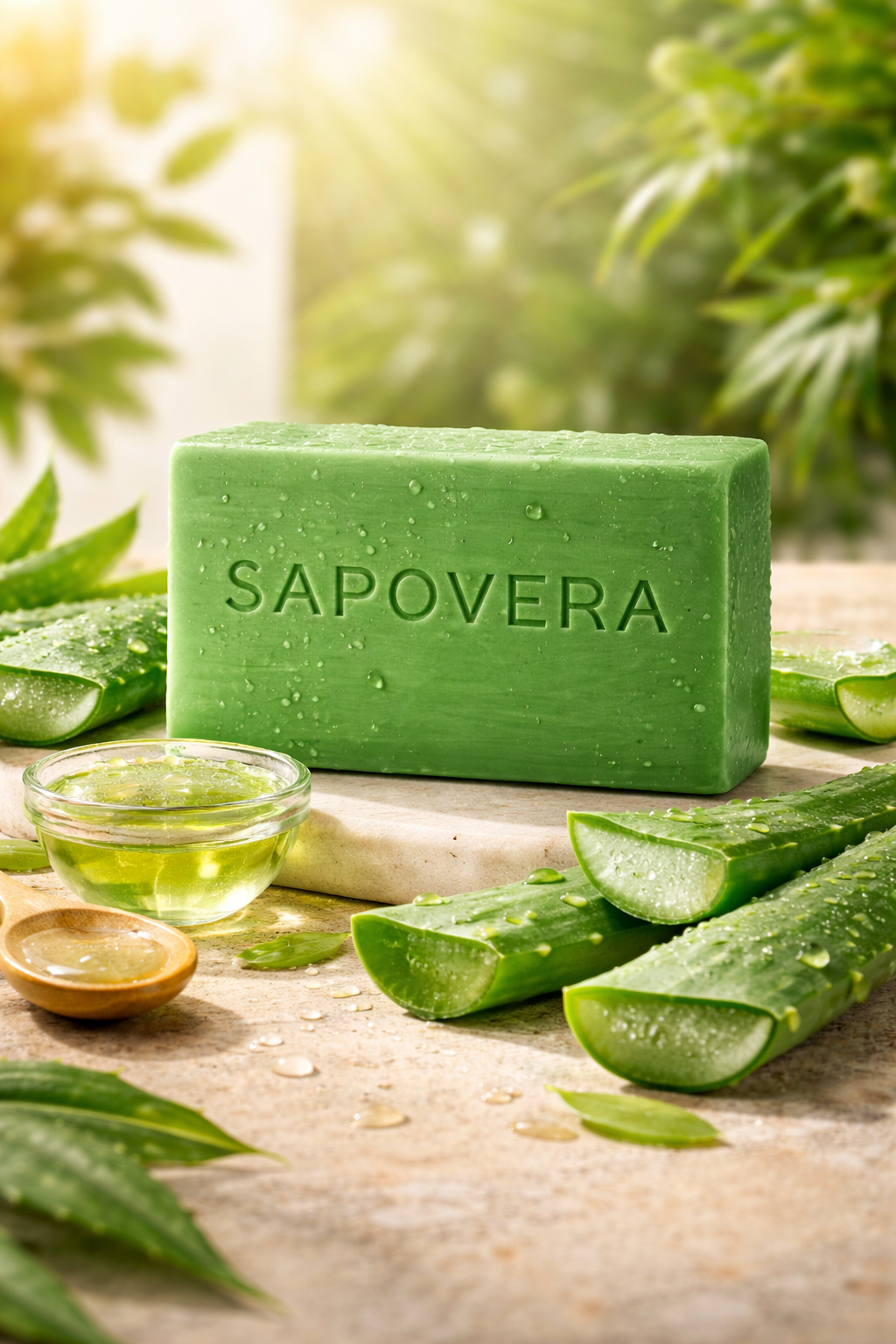 Sapovera Doğal Aloe Vera Sabunu – 100 gr
