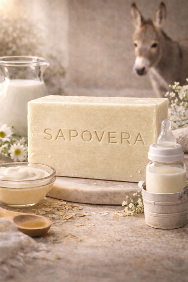 Sapovera Doğal Eşek Sütü Sabunu – 100 gr
