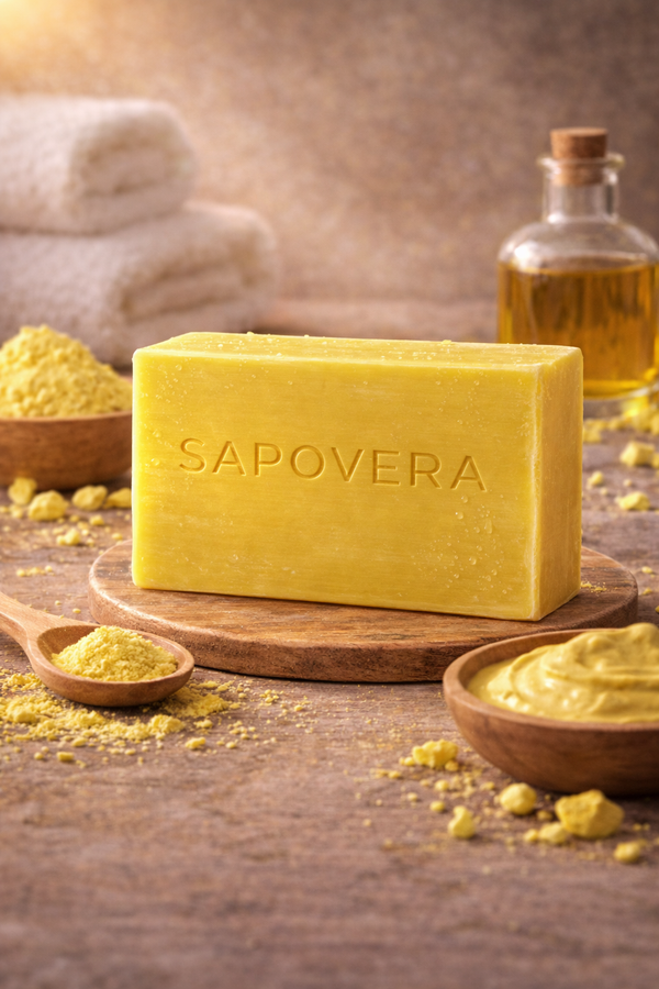 Sapovera Doğal Kükürt Sabunu - 100 gr